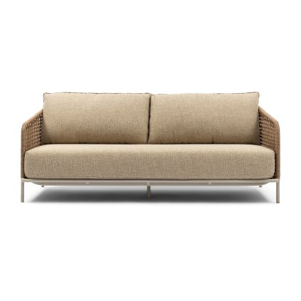 Zahradní sofa Sanur Outdoor, white leg
