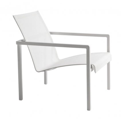 Křeslo Natal Alu Easy Chair White