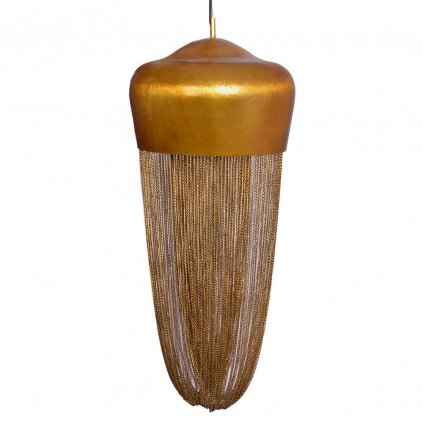 Lampa Chandelier "Marrakech" Antiq/Gold, 38x90cm