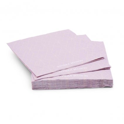 Papírové ubrousky Napkin Ballad Mauve