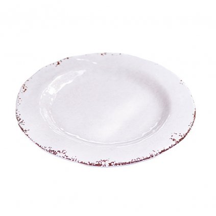 Talíř Fréjus plate white 28cm