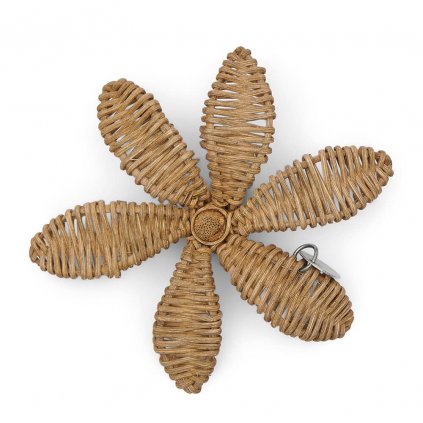 Dekorace Rustic Rattan Flower XS