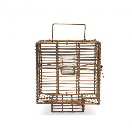 Svícen Rustic Rattan Raspail