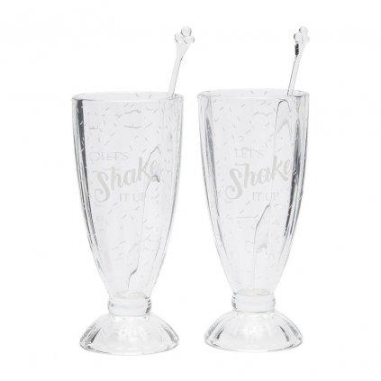 Sklenice Glass&Stirrer Shake It Up