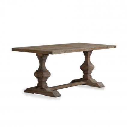 Jedálenský stôl Column Leg Natural (Rozměry 180 x 90 cm)