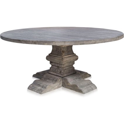 Okrúhly Jedálenský stôl Column Leg Grey (Rozměry ∅ 180 cm)