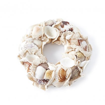 Věnec Happy Ocean Wreath Dia 13 white