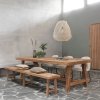 large cl 581744 monastery dining table 280 cl 581739 monastery bench ml 749413 vista arm chair boucle natural ml punta rasasf1a 6920014446940