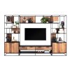 Knihovna Bookrack 2 doors, Cosmo TV Wall