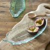 Talíř Luscious Leaf Plate clear