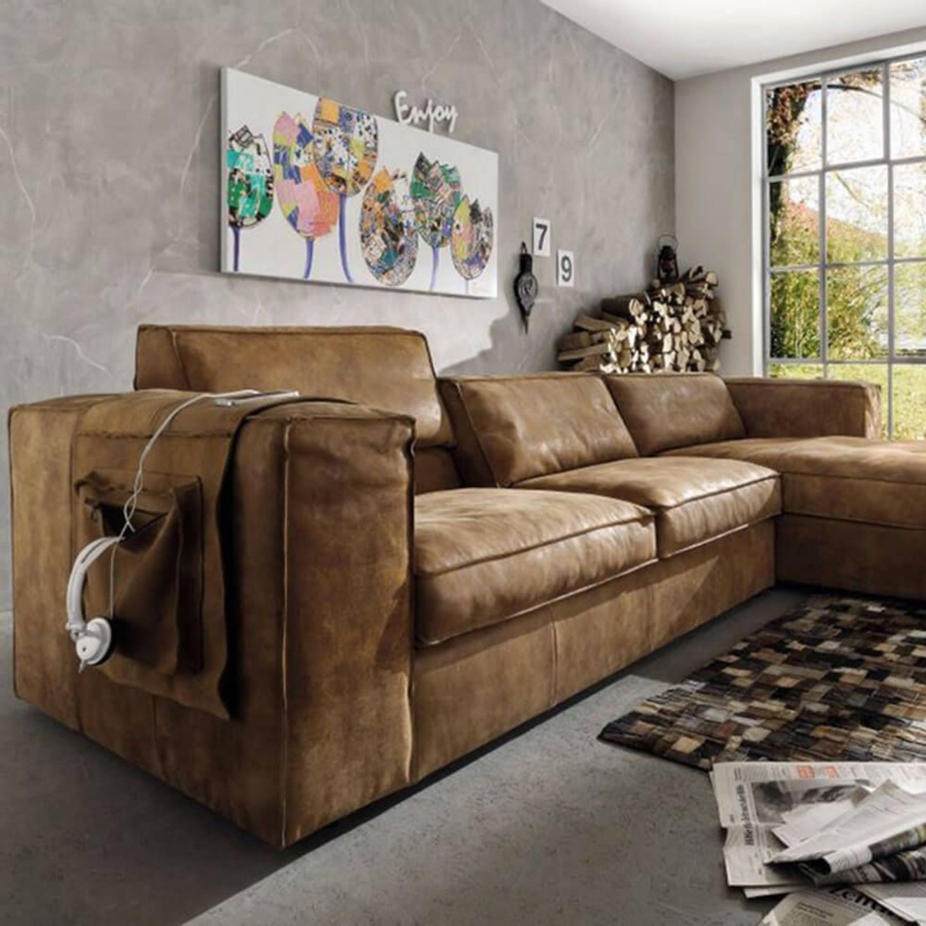 Kožené sedací soupravy