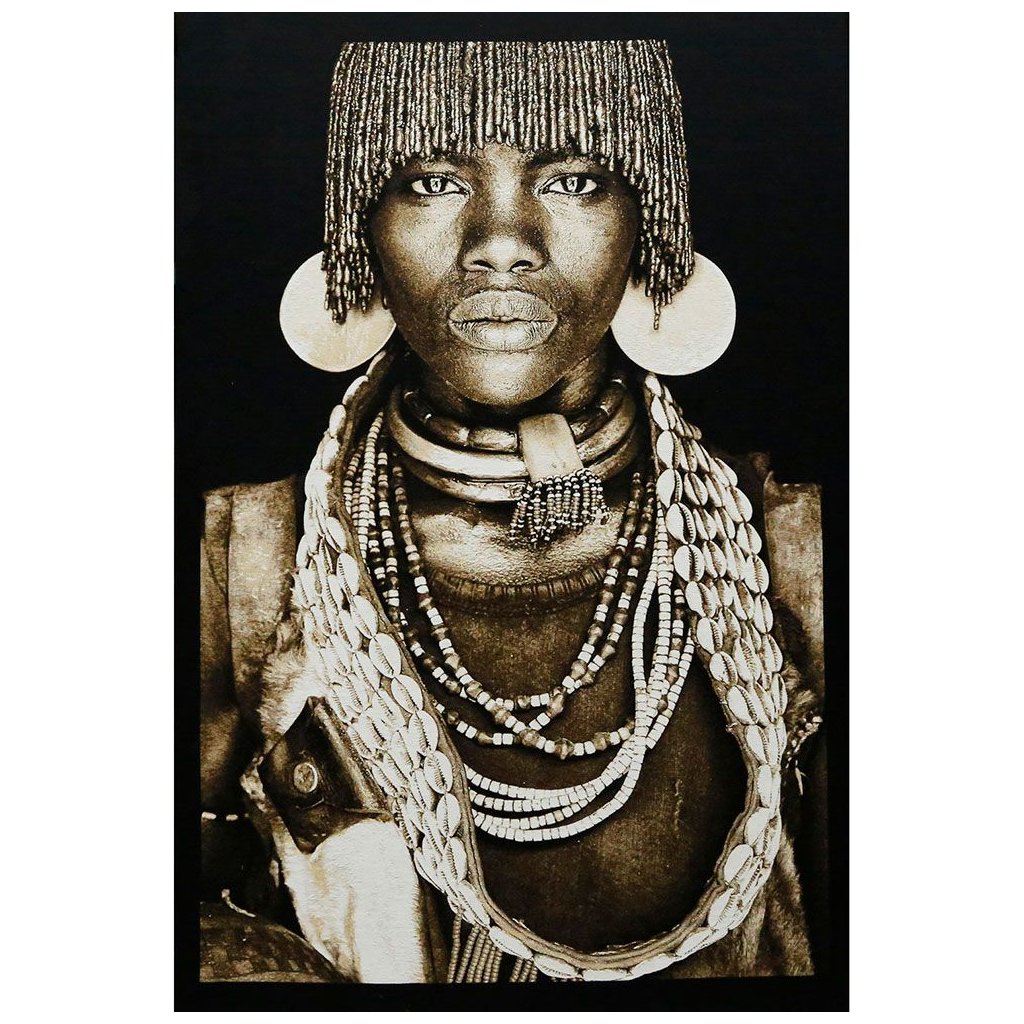 Obraz Hamar Woman Ethiopa 140x210cm