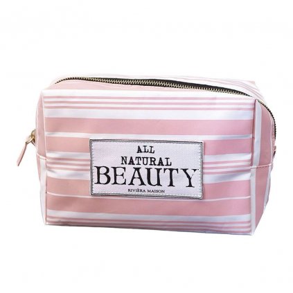 Toaletná taštička All Natural beauty COSMO Bag pink
