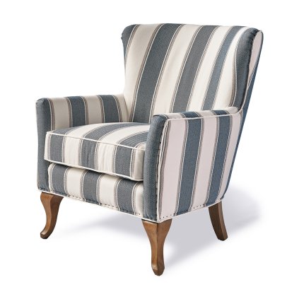 Křeslo Cavendish Stripe, Blue