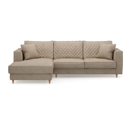 Rohová sedačka Kendall Corner Sofa Left, Washed Cotton, Stone