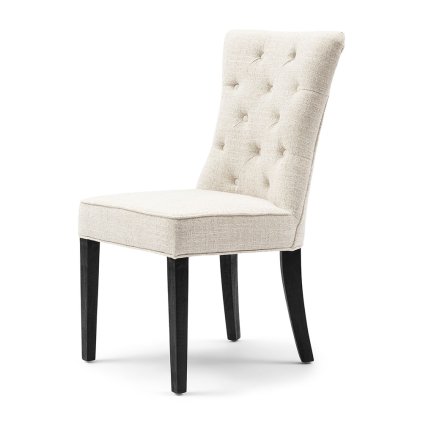 Jedálenská stolička Balmoral, rich tweed, antique white