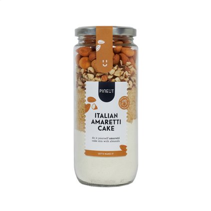 pineut cake jar italian amaretti cake
