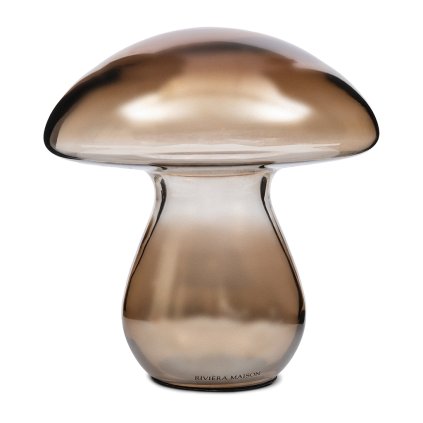 Dekorácia Mushroom brown L