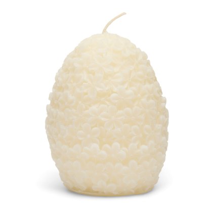 Sviečka Flowers Candle white