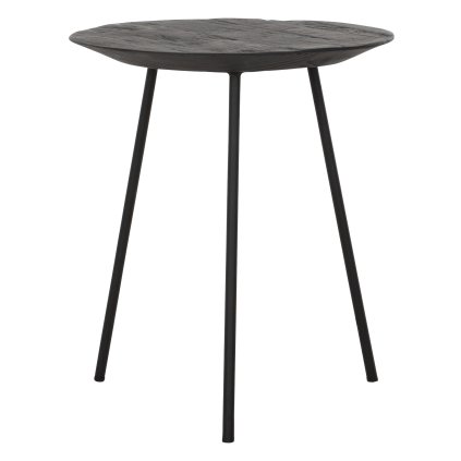 Konferenčný stolík Jupiter Black (Rozmery ⌀40cm)