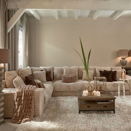 Vail Sofa Rib Seal 290x290cm (posledný kus)