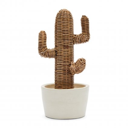 Rustikálny ratanový púštny kaktus