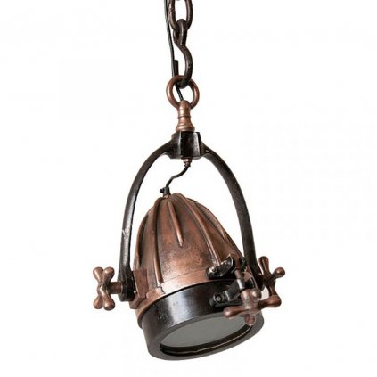 Závesná lampa Rocket Red copper