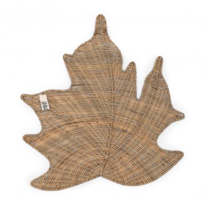 Prestieranie Rustic Rattan Maple Leaf