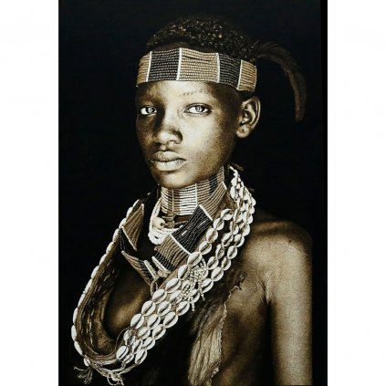 Obraz Hamar Lady Ethiopa 140x210cm