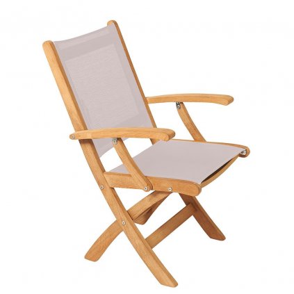 Židle Kate Folding Arm, Taupe