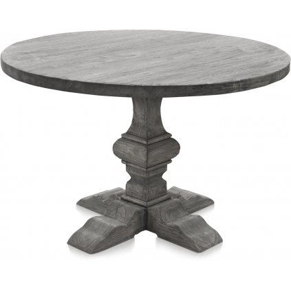 Okrúhly Jedálenský stôl Column Leg Grey