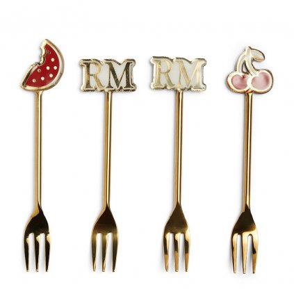 Malé vidličky RM Summer, 4 kusy