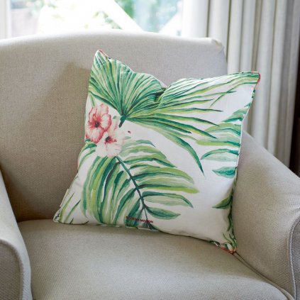 Návlek na vankúš Sur La Côte d'Azur Hibiscus Pillow Cover 50 x 50