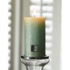 Svíčka Rustic Candle pearl mint 7x13