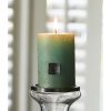 Svíčka Rustic Candle pearl mint 7x10