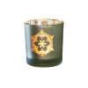 Svícen Snowstar Votive green