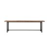 Lavice Beam, Teak natur, 165cm