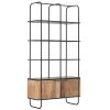 large so 250022 soho bookcase 2 doors 4 open racks2 1257515081651