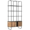 large so 250022 soho bookcase 2 doors 4 open racks3 1257515081651
