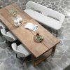cl 580735 icon dining table ml 749515 bloom side chair ml 749535 bloom bench 190 polaris naturalsf1 12545013845158