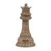 Dekorace Rustic Rattan Chess King