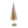 Vianočná dekorácia Christmas Tree Snow gold L 41cm