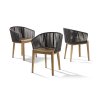 Zahradní židle Mood, Wengé