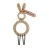 Dekorácia Rustic Rattan Easter Bunny Decoration S