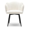 Jídelní židle Dauphine Swivel, peluche bouclé