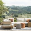 Pure sofa 200cm, casual cushions