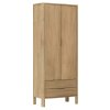 Large FN 401001 Forte cupboard 2 doors 2 drawers NATURAL 2