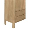 Large FN 401001 Forte cupboard 2 doors 2 drawers NATURAL 4