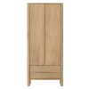 Large FN 401001 Forte cupboard 2 doors 2 drawers NATURAL 1