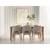 BL 741523 Bliss dining table ML 749016 Blossom chair Brown ML 426528 Japanese ginko leaf sf1b DTP